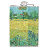 Vincent van Gogh - Gebied met Irises bij Arles Heupfles (Achterkant)