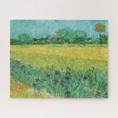 Vincent van Gogh - Gebied met Irises bij Arles Legpuzzel (Horizontaal)
