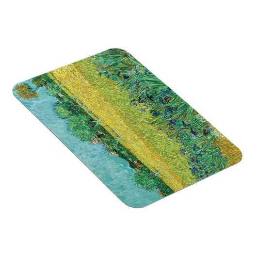 Vincent van Gogh - Gebied met Irises bij Arles Magneet (Rechterzijde)