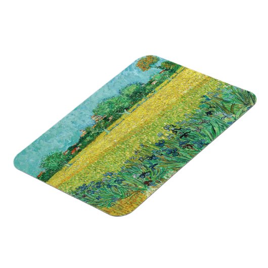 Vincent van Gogh - Gebied met Irises bij Arles Magneet (Linkerzijde)