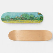 Vincent van Gogh - Gebied met Irises bij Arles Persoonlijk Skateboard (Horizontaal)