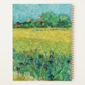 Vincent van Gogh - Gebied met Irises bij Arles Planner (Achterkant)