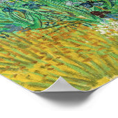 Vincent van Gogh - Gebied met Irises bij Arles Poster (Hoek)