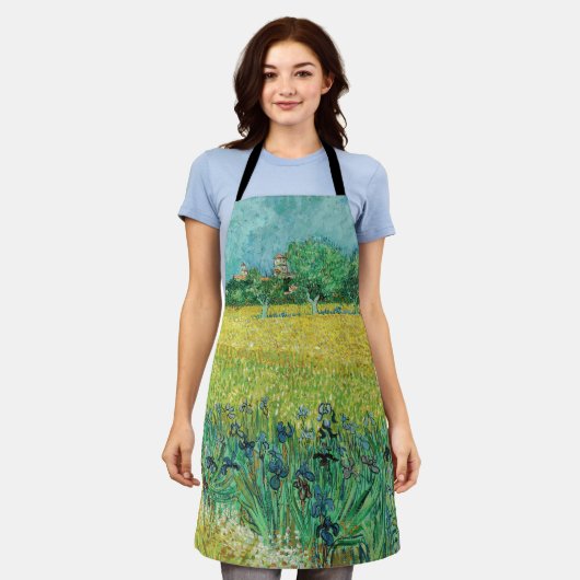 Vincent van Gogh - Gebied met Irises bij Arles Schort (Gedragen)