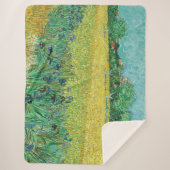 Vincent van Gogh - Gebied met Irises bij Arles Sherpa Deken (Voorkant)
