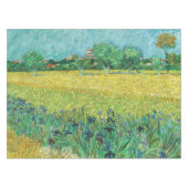 Vincent van Gogh - Gebied met Irises bij Arles Tafelkleed (Voorkant (Horizontaal))