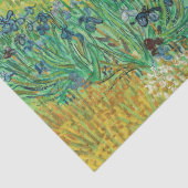 Vincent van Gogh - Gebied met Irises bij Arles Tissuepapier (Detail)