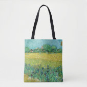 Vincent van Gogh - Gebied met Irises bij Arles Tote Bag (Voorkant)