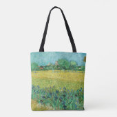 Vincent van Gogh - Gebied met Irises bij Arles Tote Bag (Achterkant)