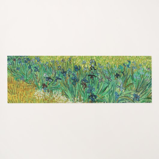 Vincent van Gogh - Gebied met Irises bij Arles Yogamat (Achterkant (horizontaal))