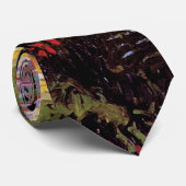 Vincent Van Gogh - Gebied met papaver Stropdas (Opgerold)