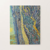 Vincent van Gogh - Gebied met ploegende boeren Legpuzzel (Verticaal)