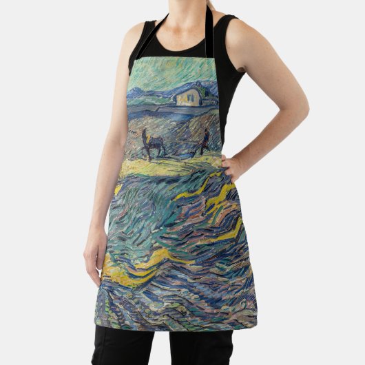 Vincent van Gogh - Gebied met ploegende boeren Schort (Insitu)