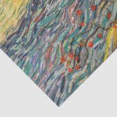 Vincent van Gogh - Gebied met ploegende boeren Tissuepapier (Detail)