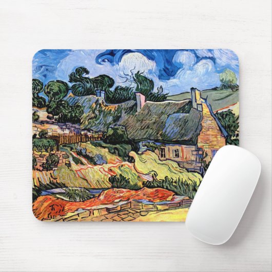 Vincent van Gogh - Gedekte katjes in Cordeville Muismat (Met muis)