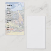 Vincent van Gogh - Gedekte katjes in Cordeville Visitekaartje (Voorkant / Achterkant)