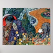 Vincent van Gogh - gedenken van de tuin in etten Poster (Voorkant)