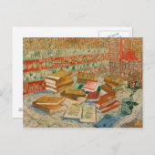 Vincent van Gogh | Gele boeken, 1887 Briefkaart (Voorkant / Achterkant)