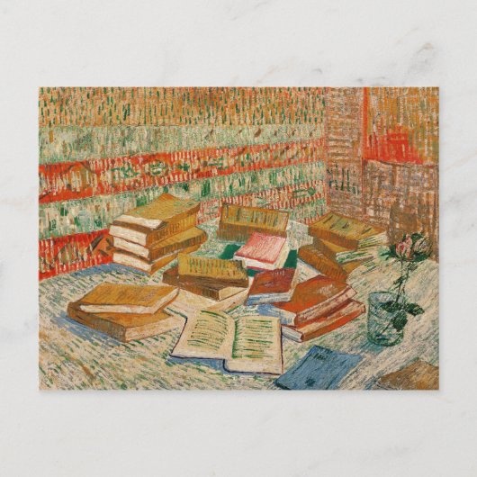 Vincent van Gogh | Gele boeken, 1887 Briefkaart (Voorkant)