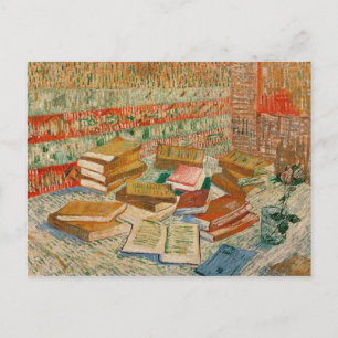 Vincent van Gogh   Gele boeken, 1887 Briefkaart