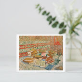 Vincent van Gogh | Gele boeken, 1887 Briefkaart (Staand voorkant)