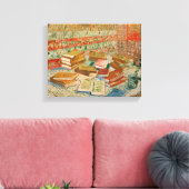Vincent van Gogh | Gele boeken, 1887 Canvas Afdruk (Insitu (Woonkamer))