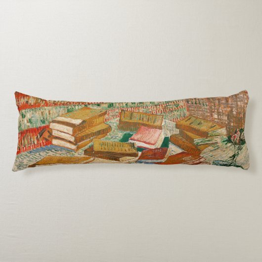 Vincent van Gogh | Gele boeken, 1887 Lichaamskussen (Voorkant)