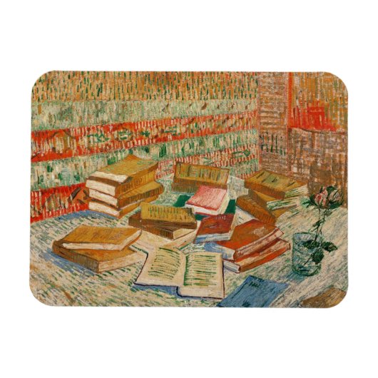 Vincent van Gogh | Gele boeken, 1887 Magneet (Horizontaal)