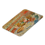Vincent van Gogh | Gele boeken, 1887 Magneet (Linkerzijde)