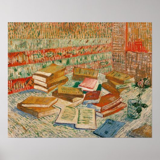 Vincent van Gogh | Gele boeken, 1887 Poster (Voorkant)