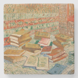 Vincent van Gogh   Gele boeken, 1887 Stenen Onderzetter