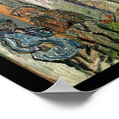 Vincent van Gogh | Getankte katten in Chaponval Poster (Hoek)