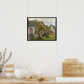 Vincent van Gogh | Getankte katten in Chaponval Poster (Keuken)