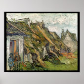 Vincent van Gogh | Getankte katten in Chaponval Poster (Voorkant)