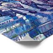 Vincent Van Gogh - Gevangenen lopen de ronde af Poster (Hoek)