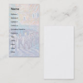 Vincent Van Gogh - Gevangenen lopen de ronde af Visitekaartje (Voorkant / Achterkant)