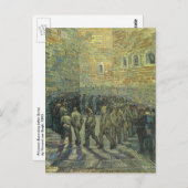 Vincent van Gogh - Gevangenen oefenen Briefkaart (Voorkant / Achterkant)