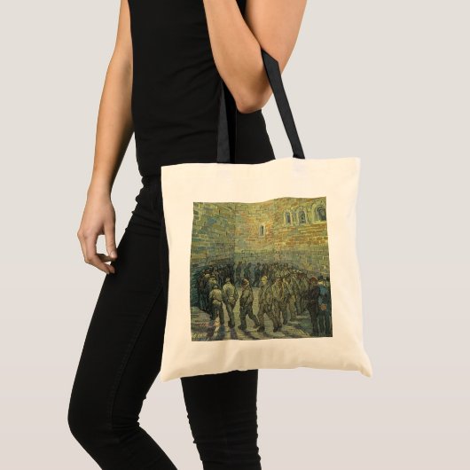 Vincent van Gogh - Gevangenen oefenen Tote Bag (Voorkant (product))