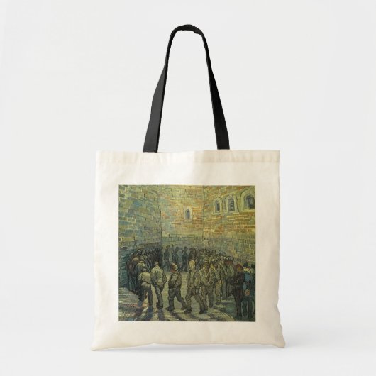 Vincent van Gogh - Gevangenen oefenen Tote Bag (Voorkant)