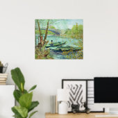 Vincent van Gogh | Gevist in het voorjaar Poster (Thuiskantoor)