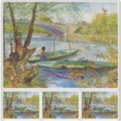 Vincent van Gogh, Gevist in het voorjaar Sticker (Voorkant)