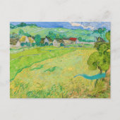Vincent van Gogh - Gezicht op Vessenots bij Auvers Briefkaart (Voorkant)