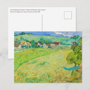 Vincent van Gogh - Gezicht op Vessenots bij Auvers Briefkaart