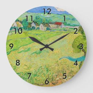 Vincent van Gogh - Gezicht op Vessenots bij Auvers Grote Klok