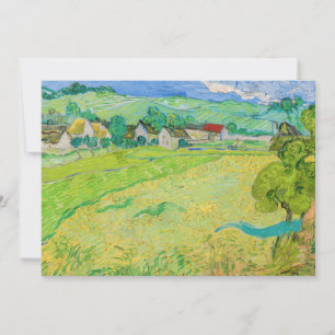 Vincent van Gogh - Gezicht op Vessenots bij Auvers Kaart