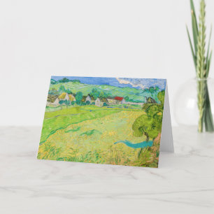 Vincent van Gogh - Gezicht op Vessenots bij Auvers Kaart
