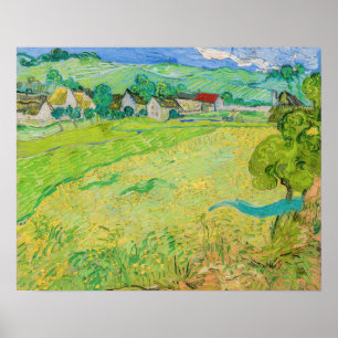 Vincent van Gogh - Gezicht op Vessenots bij Auvers Poster