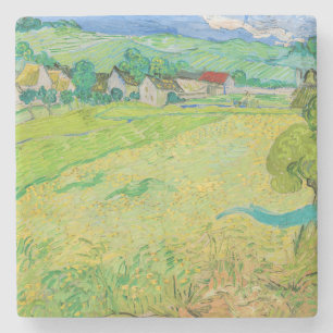 Vincent van Gogh - Gezicht op Vessenots bij Auvers Stenen Onderzetter