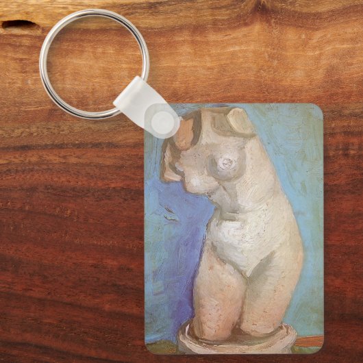 Vincent van Gogh - Gipsbeeldje Vrouw Torso Sleutelhanger (Voorkant)
