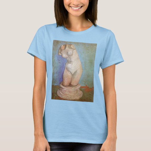 Vincent van Gogh - Gipsbeeldje Vrouw Torso T-shirt (Voorkant)